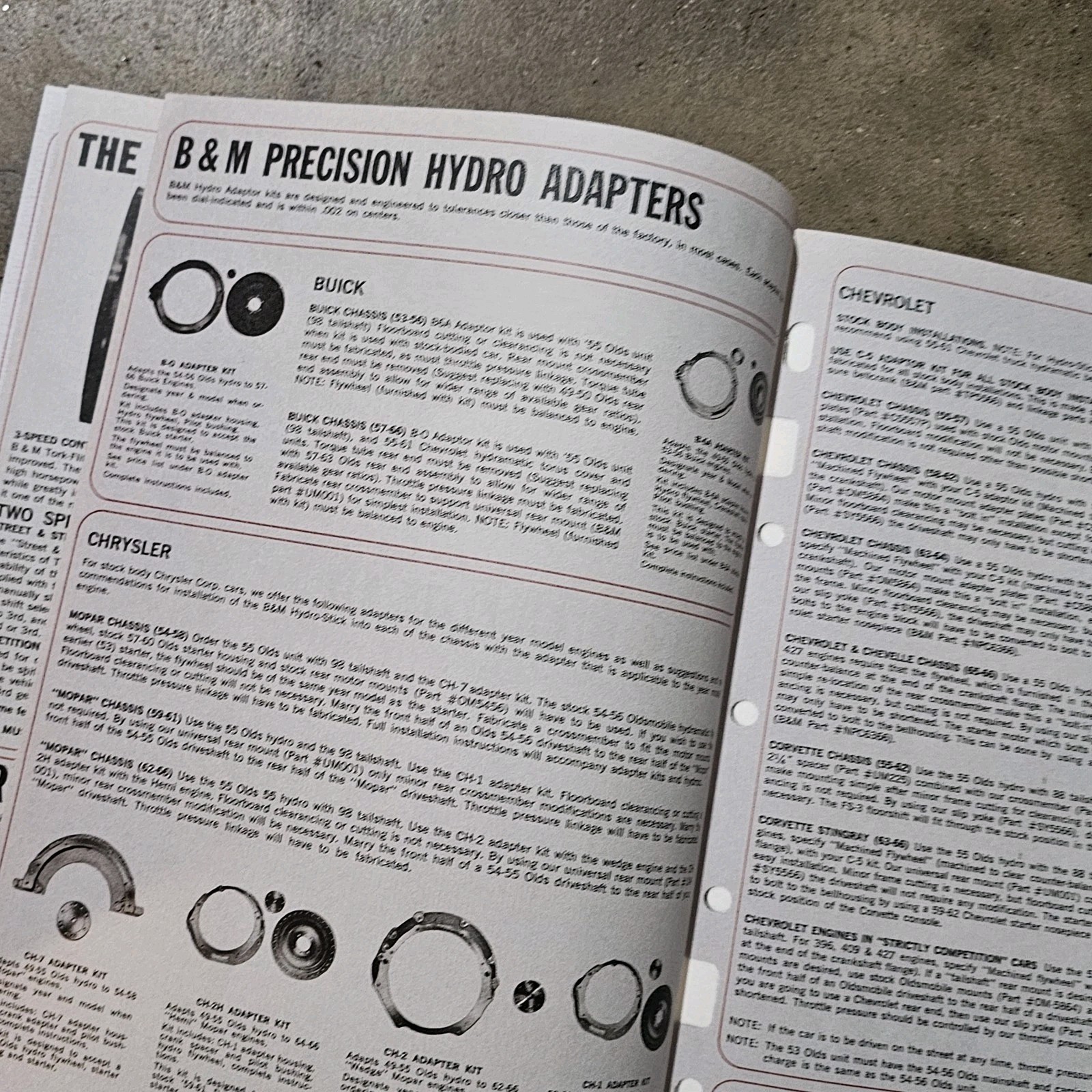 1967 B&M Transmission Shifter Catalog Drag Racing Hot Rod Gasser scta nhra auto