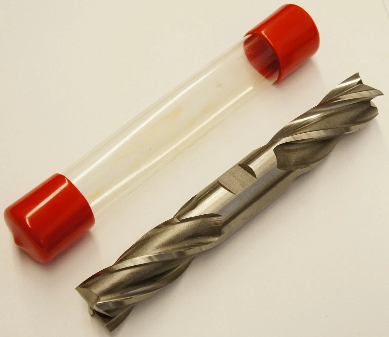 7/8" End Mill 4 flute double end, cobalt center cut USA