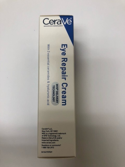 CeraVe Wrinkle Eye Cream - 0.5 Oz - Hyaluronic Acid, Peptides, Niacinamide