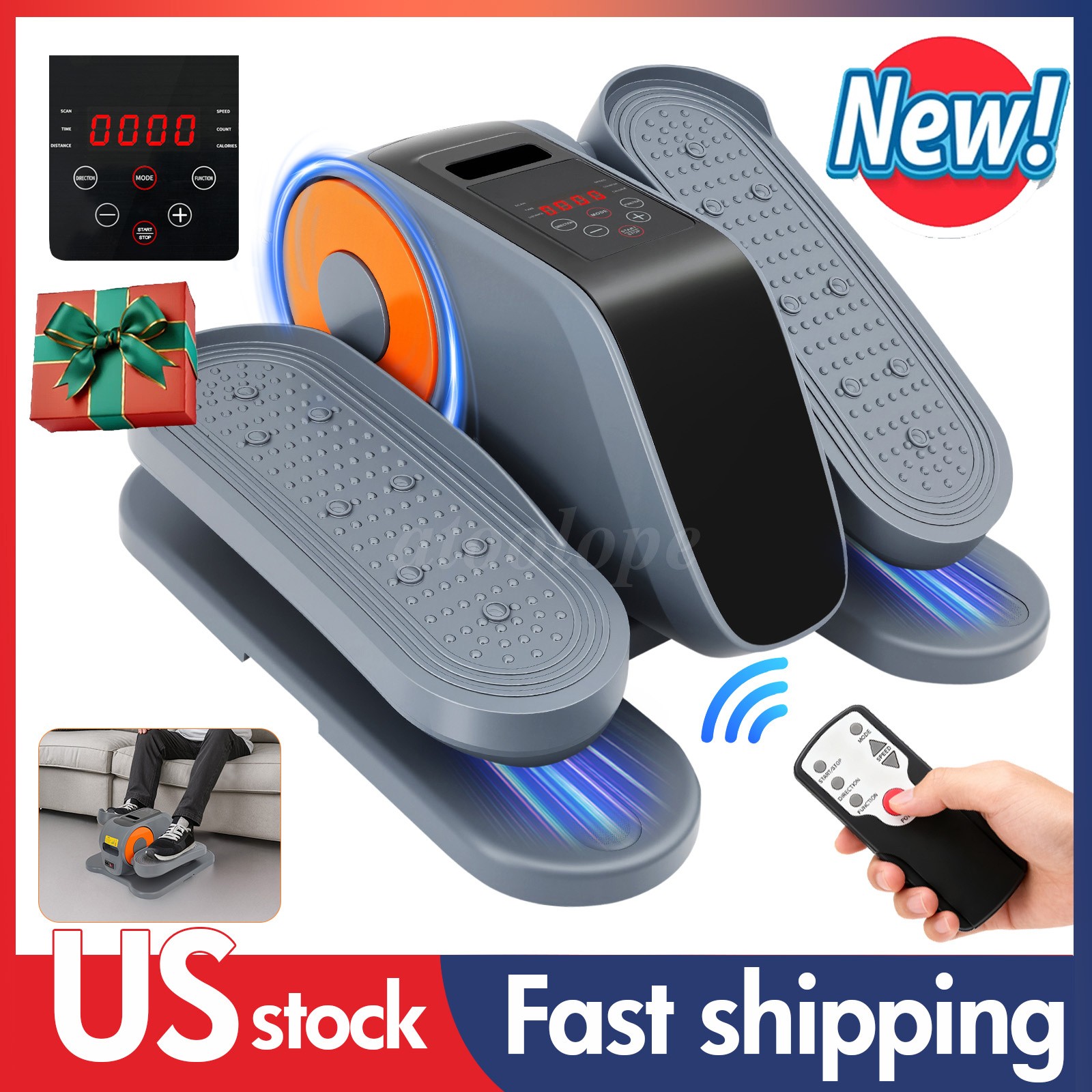 Ellipse Leg Exerciser as Seen on Tv Under Desk Elliptical Machine Seated Eclipse