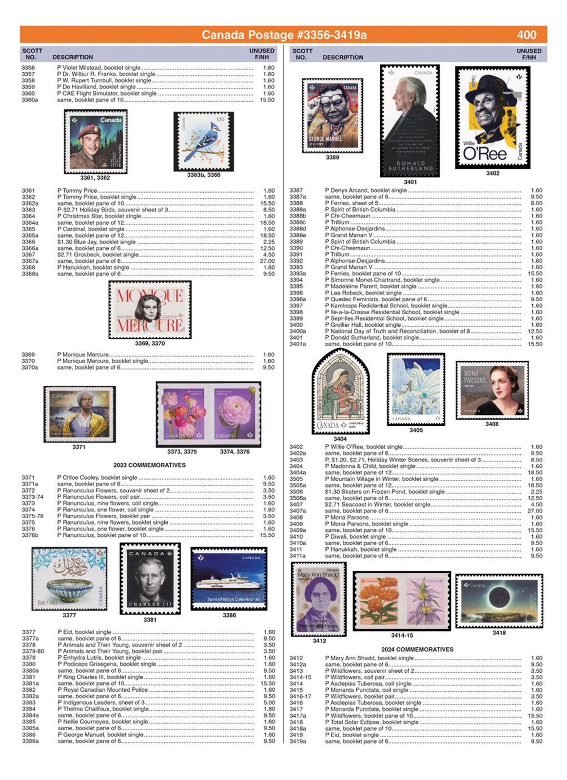 H.E. Harris US/BNA Postage Stamp Catalog 2025 - US Reference Book - Price Guide