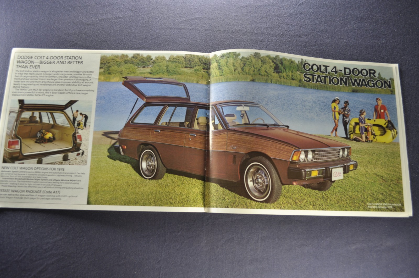 1978 Dodge Colt Brochure Coupe Sedan Wagon Mitsubishi Excellent Original 78