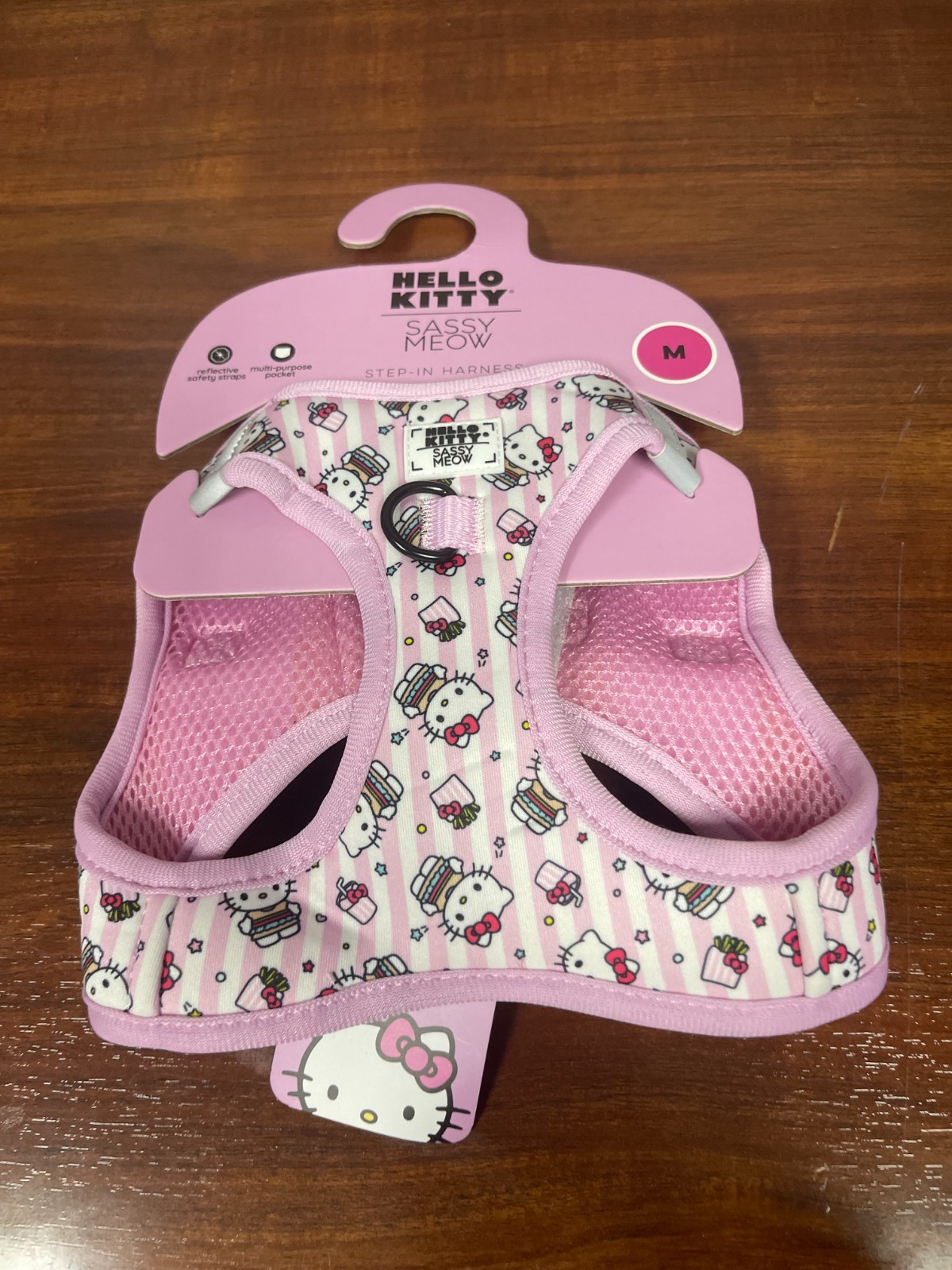 Hello Kitty Sassy Meow Step-In Harness Pink Size Medium