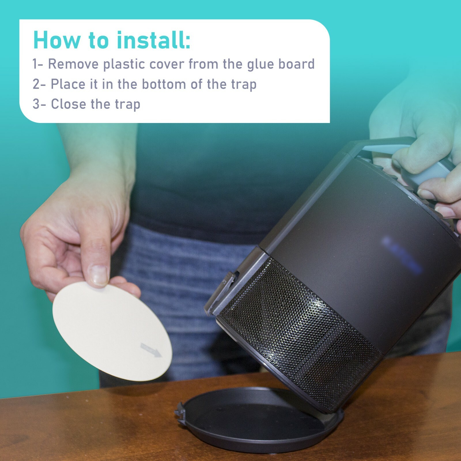 SafeAMP Glue Boards Refill Compatible With KATCHY® and FENUM® Indoor Insect Trap