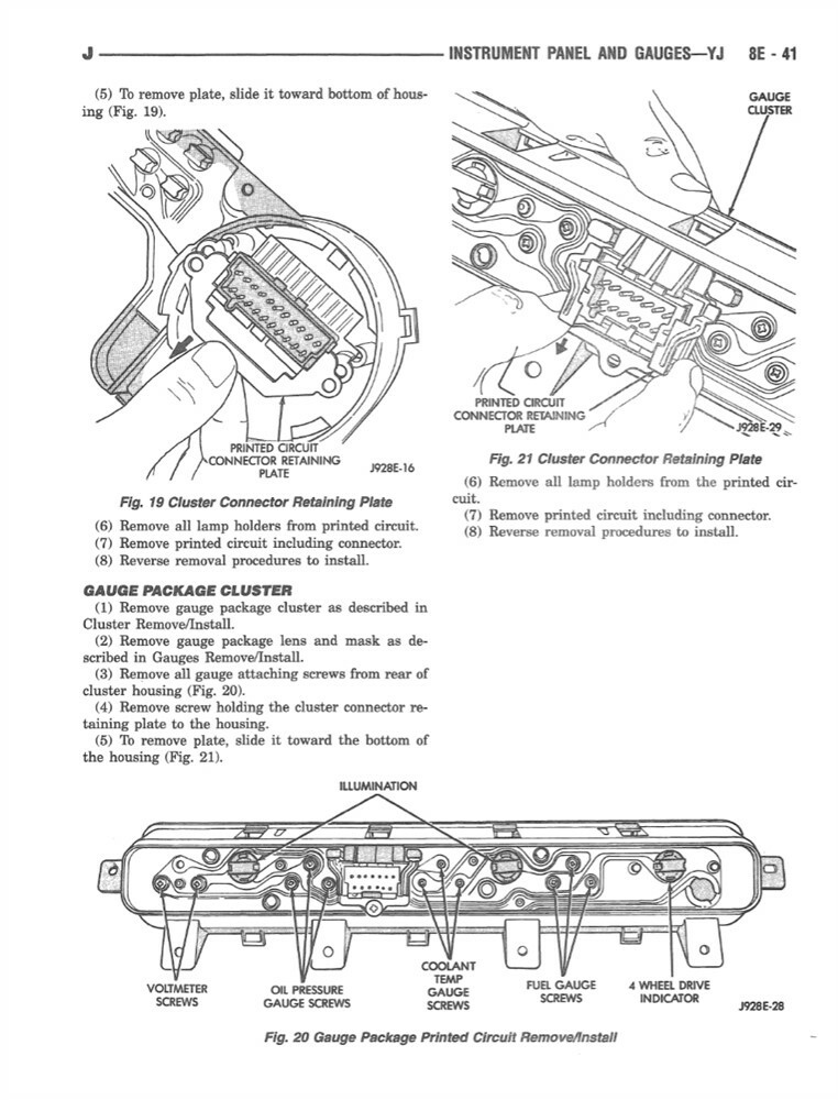 1995 Jeep Cherokee Wrangler Shop Service Repair Manual Engine Drivetrain Wiring