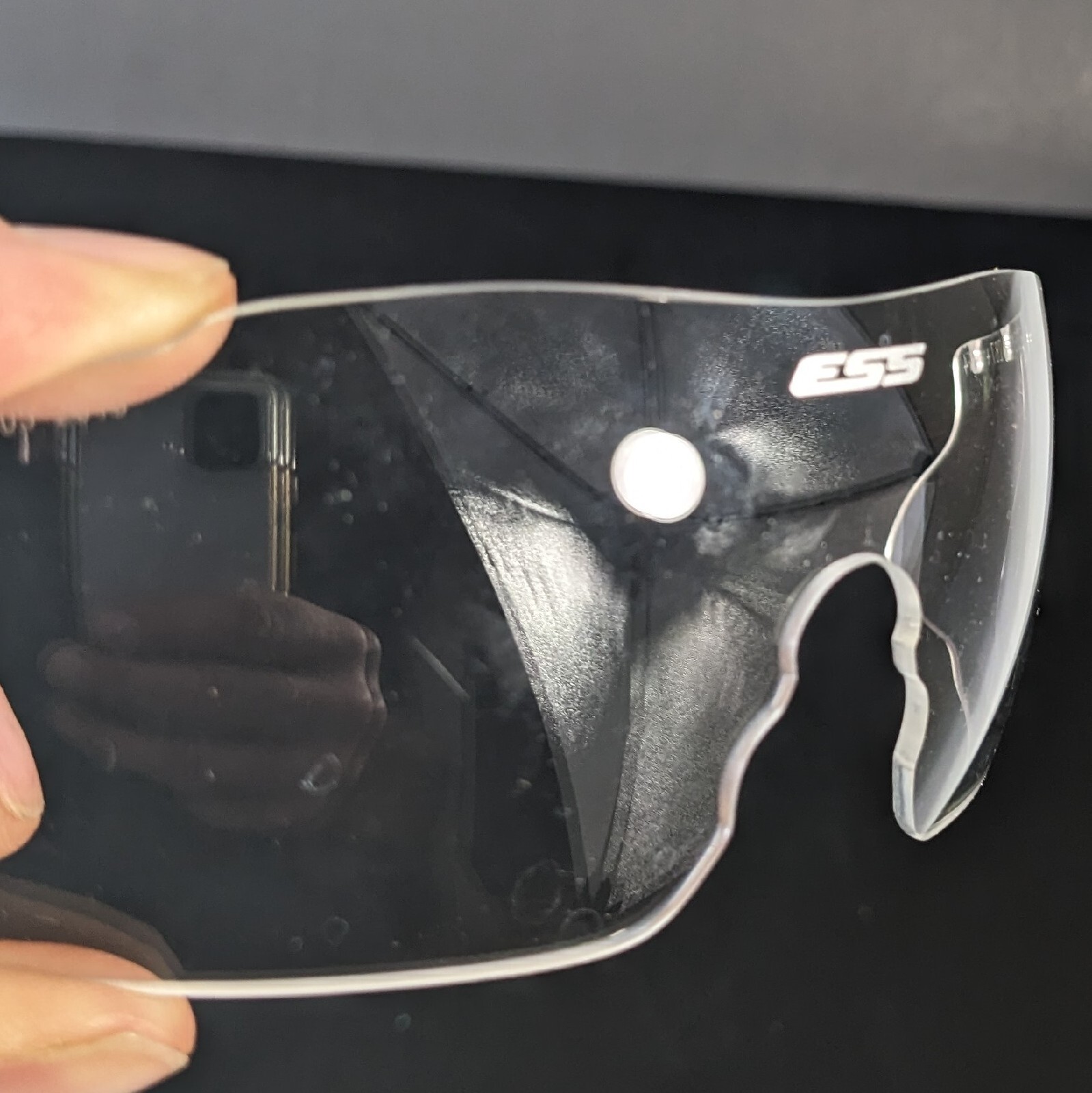 ESS ICE Military GlassesYellow Lense and Clear (Light Scratches)