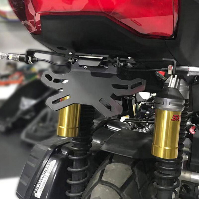 Foldable License Plate Holder Mount For Honda CBR600RR CBR1000RR CBR250R/RR