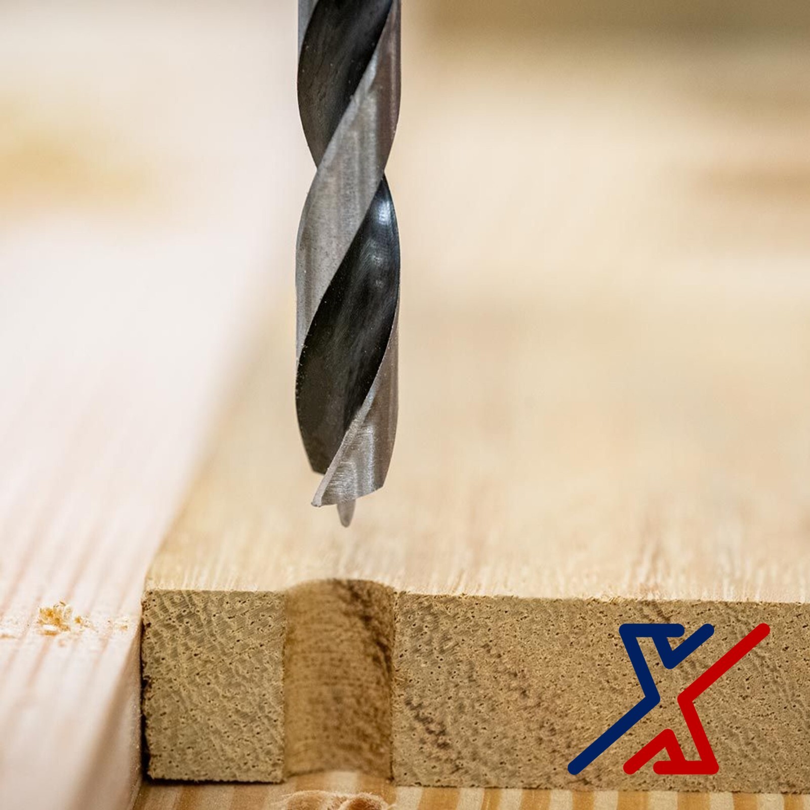 1/8" Wood Drill Bit, 12" Long Bit (1 to 24 Bits) by X1 Tools