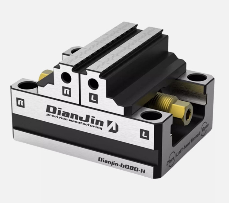 4/5 Axis Fixture Self-centering Vise Positive/Negative Quick Clamping DJ-6080H
