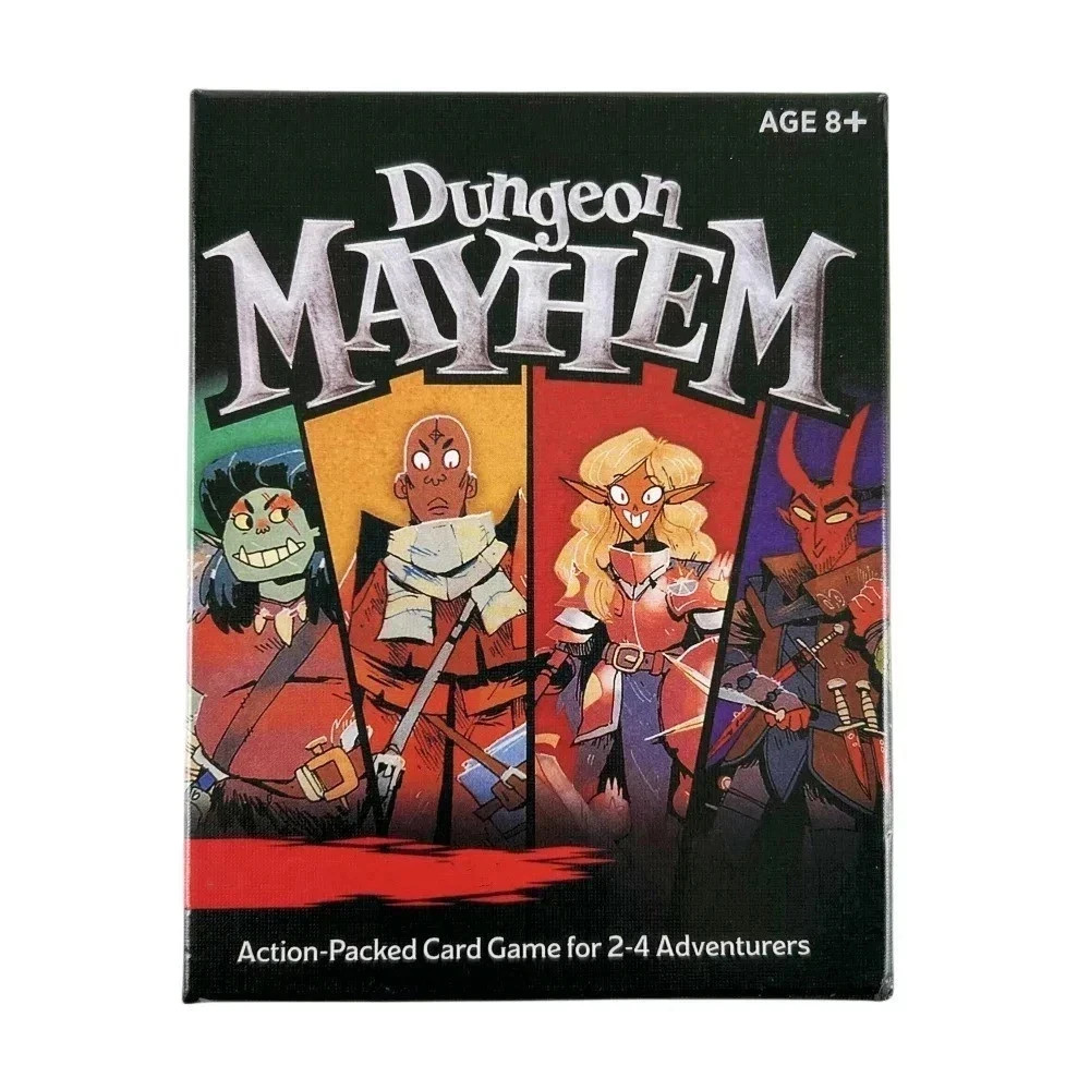 Share Dungeon Mayhem Board Game Cards Monster Madness Card English Toy Gift