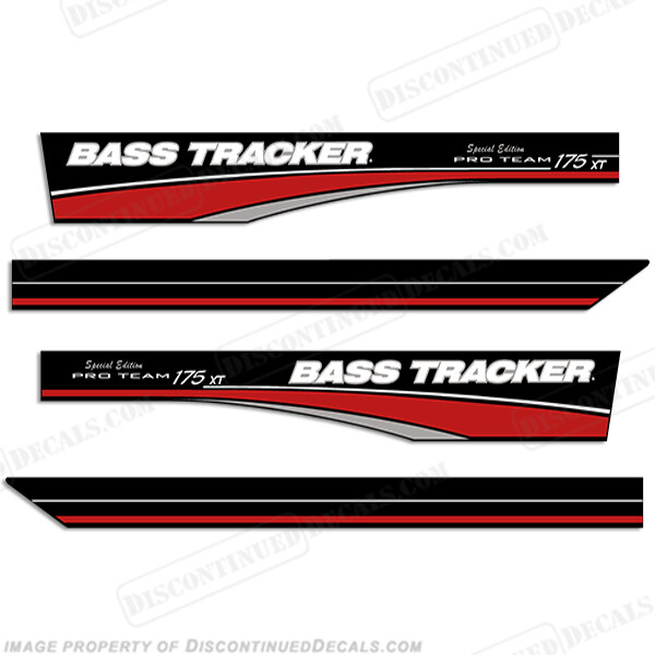 Fits Bass Tracker Pro Team 175 XT Decals - Special Edition