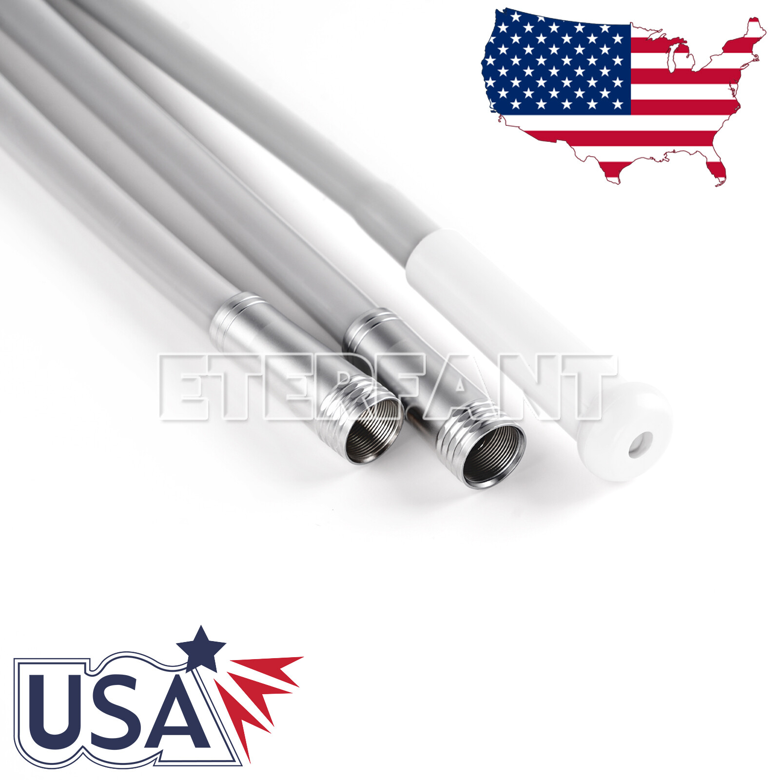 ETERFANT Portable Dental Folding Chair+LED Light+Air Turbine Unit Weak Suction