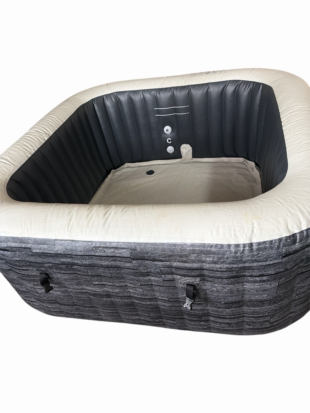 Intex Greystone 28449 Square 4 Inflatable Tub Replacement ~69x28  ( Tub Only )