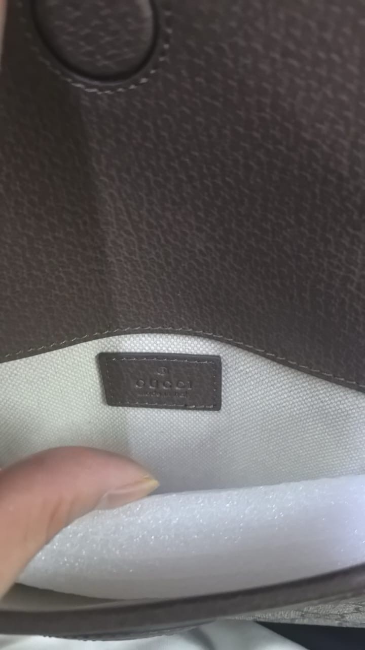 GUCCI GG SUPREME BELT BAG MATERIAL CANVAS