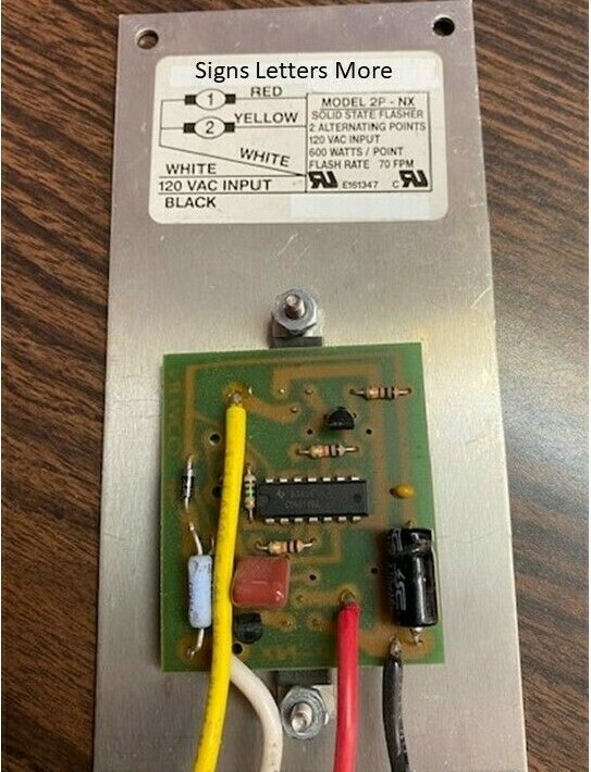 New Flashing Arrow Sign Solid State Flasher Replacement