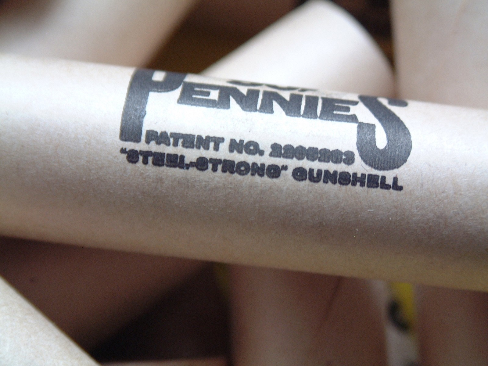 50 VINTAGE PRECRIMPED "STEEL-STRONG" GUNSHELL PENNY COIN WRAPPERS