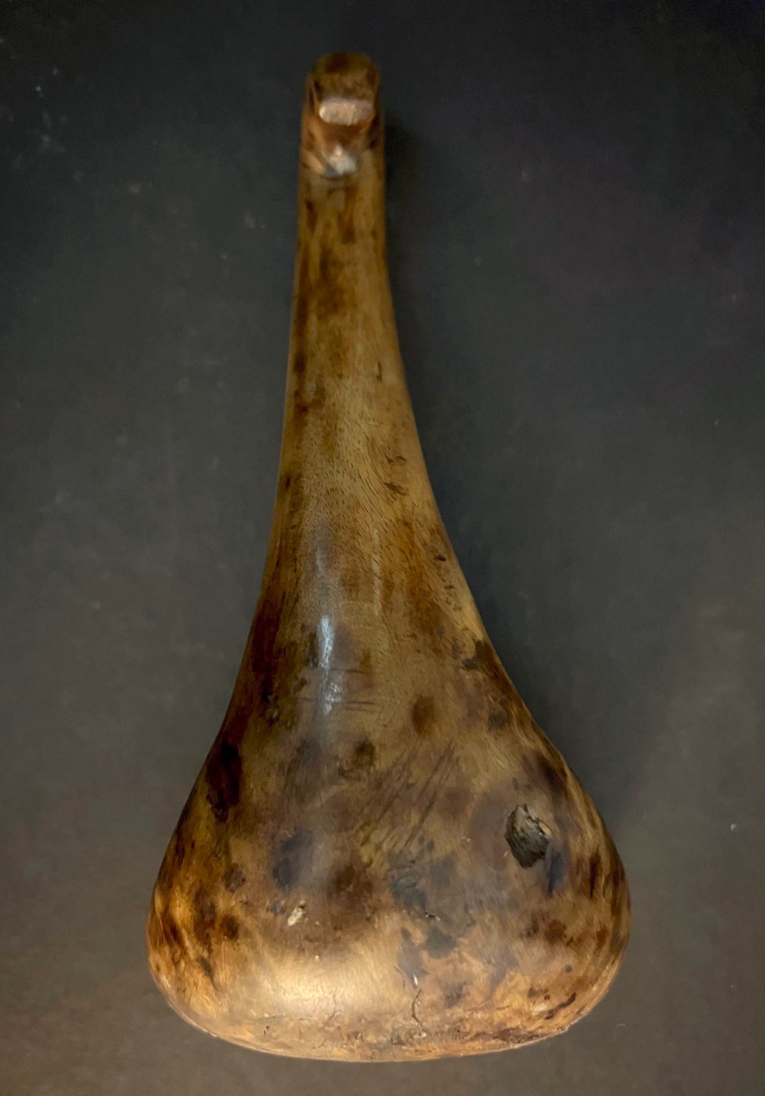 HAIDA-TLINGIT GREASE SPOON/LADLE Hand-Made Antique First Nations Art