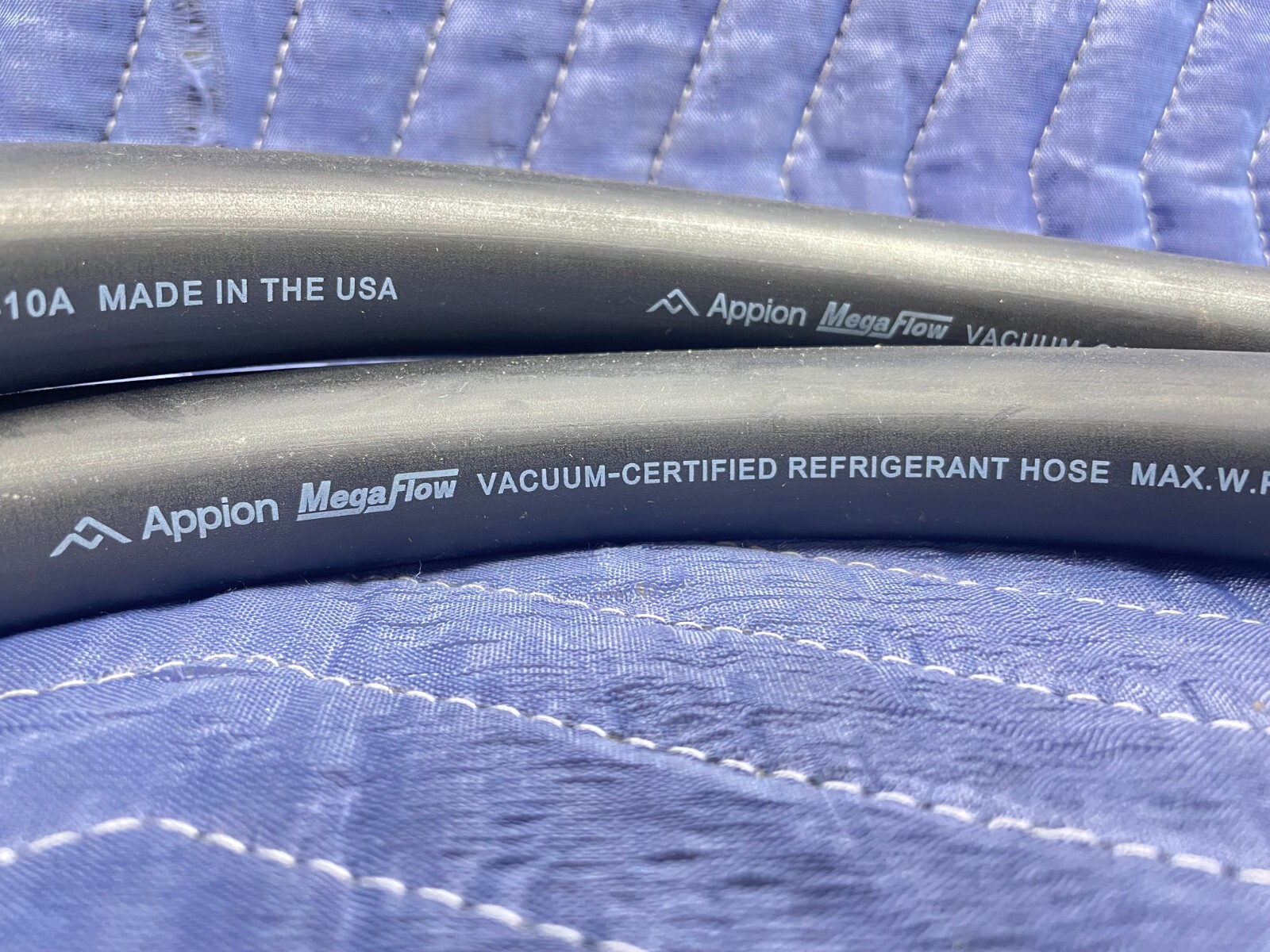 Appion 1/2" MegaFlow High-Speed Evacuation Hose MAX.W.P. 640 PSI 3200 PSI Burst