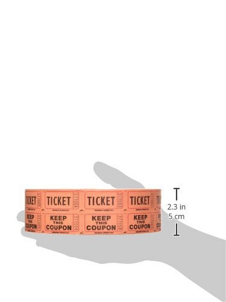 Indiana Ticket Company Raffle Tickets, (4 Rolls of 2000 ) Total 50/50 Raffle