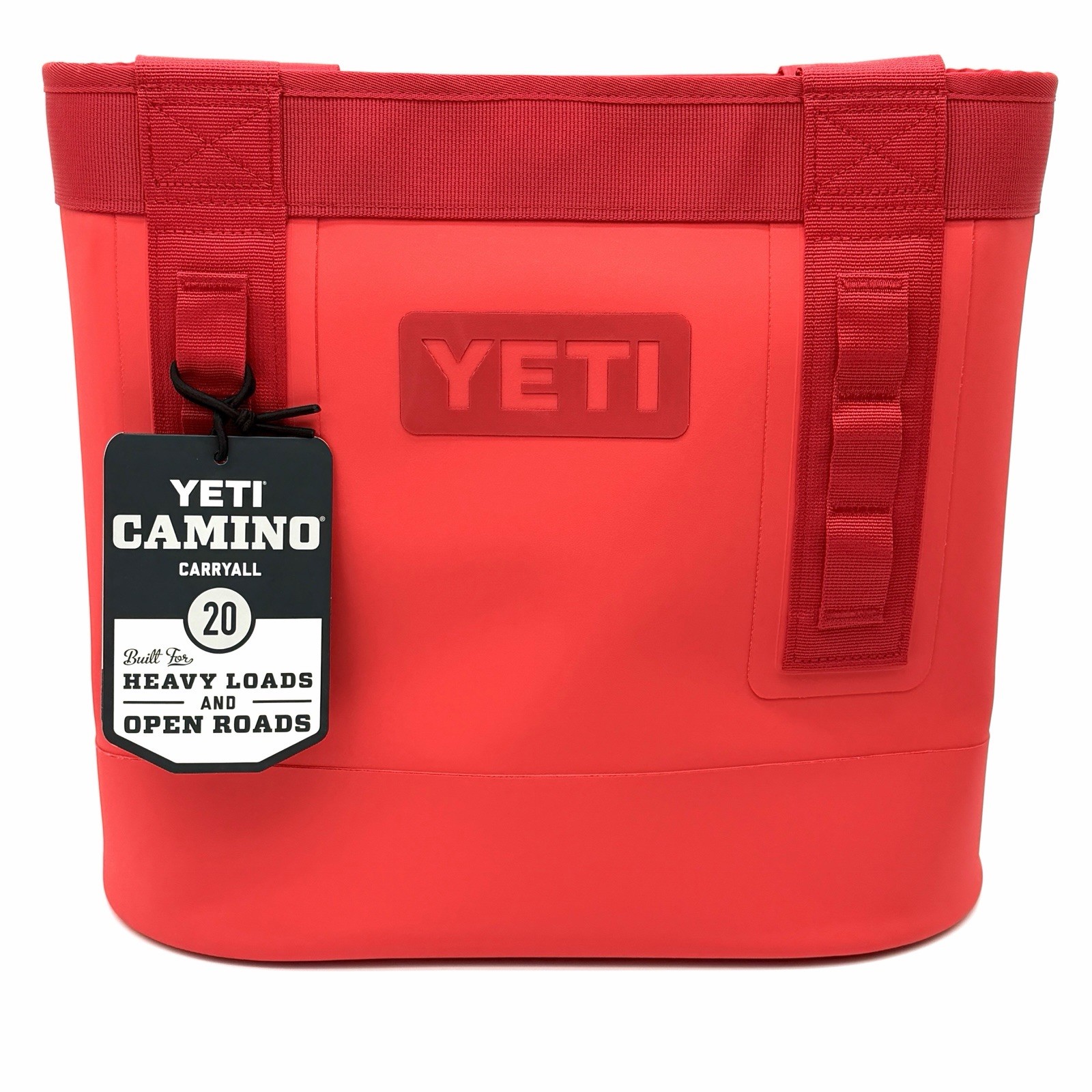 YETI Camino 20 + Sidekick 1L + Crossbody Strap Rescue Red 2-in-1 Carry System