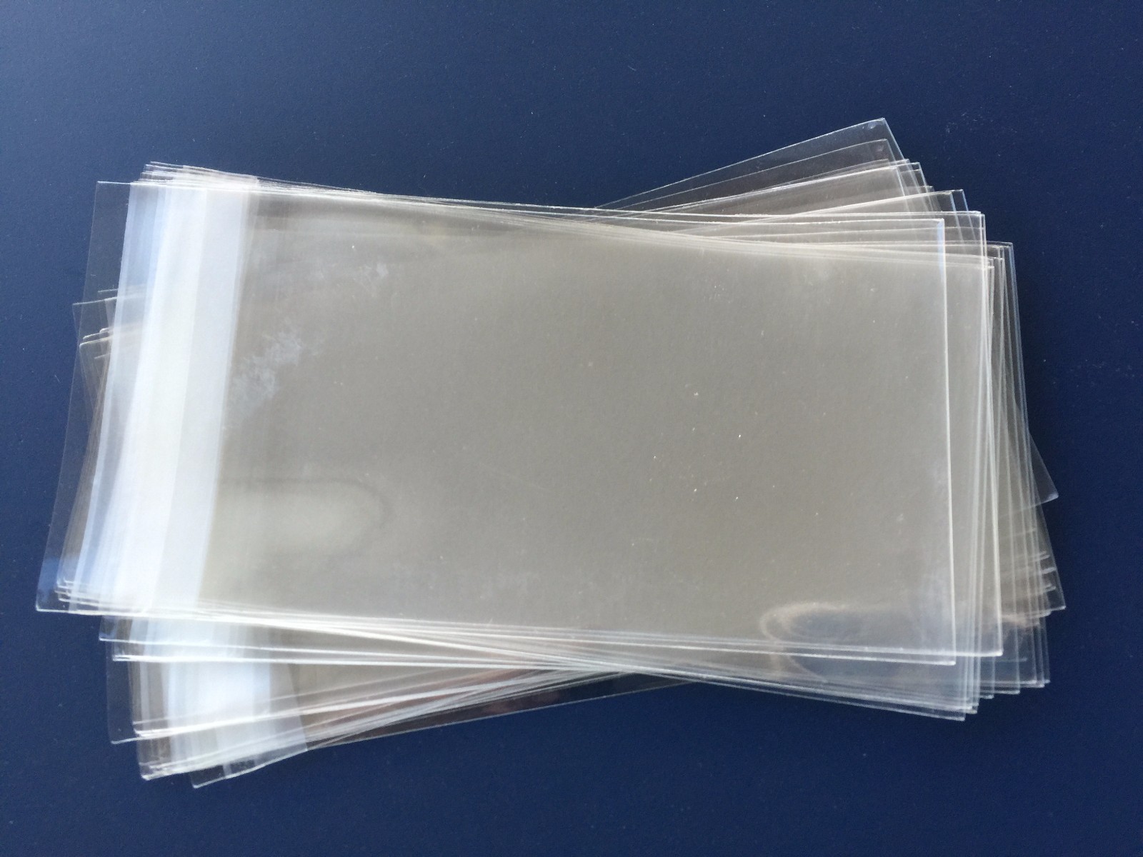 200 Clear Resealable Reclosable Self Adhesive Seal Lip & Tape Poly Cello Bags