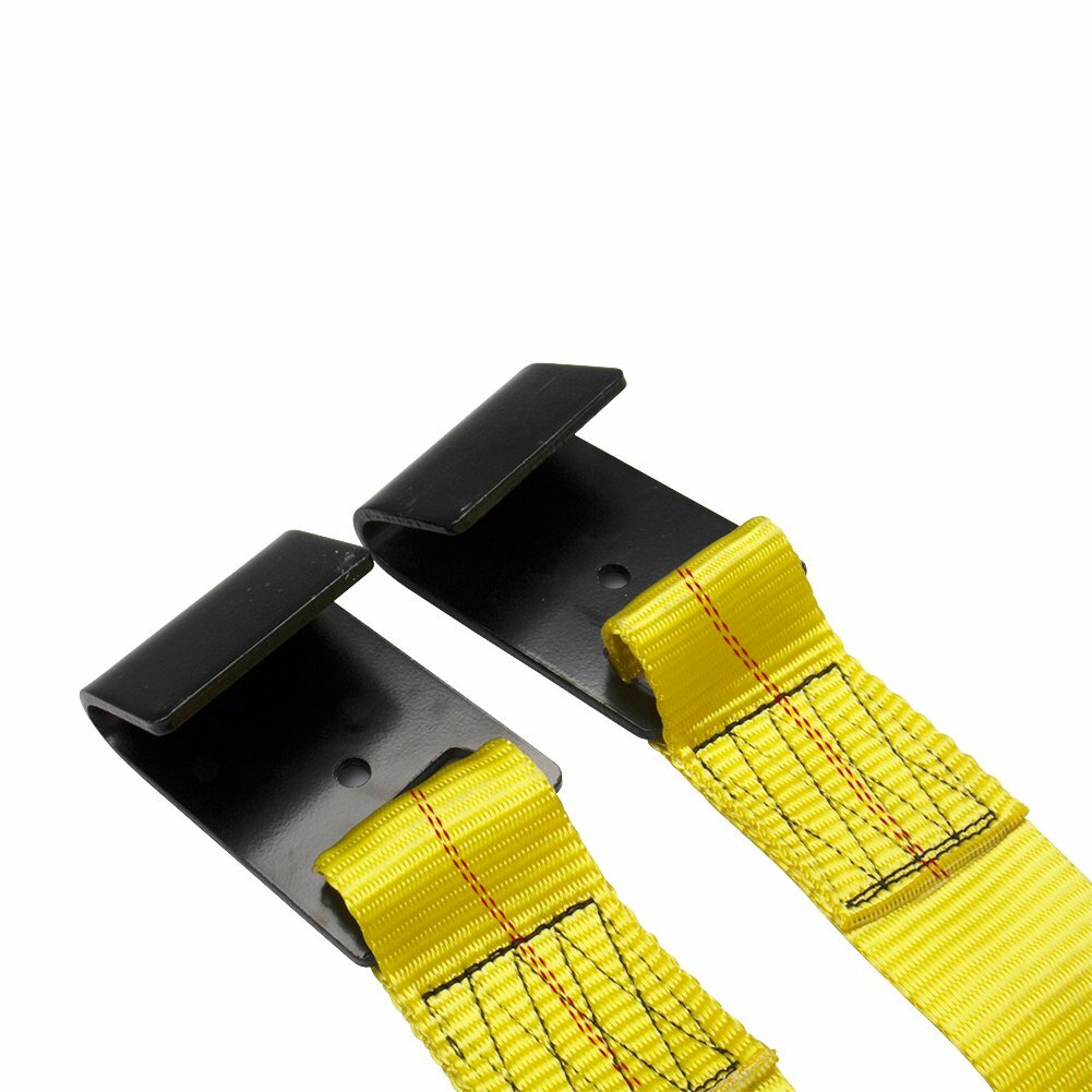 Tire Basket Straps Wrecker Car Hauler Truck Tow Dolly Tire Wheel Tie Down 2 pack