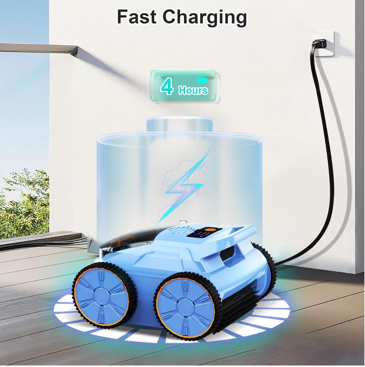 SEAUTO SAT 20 Cordless Robotic Pool Vacuum Cleaner FACTORY TESTED INSPECTED