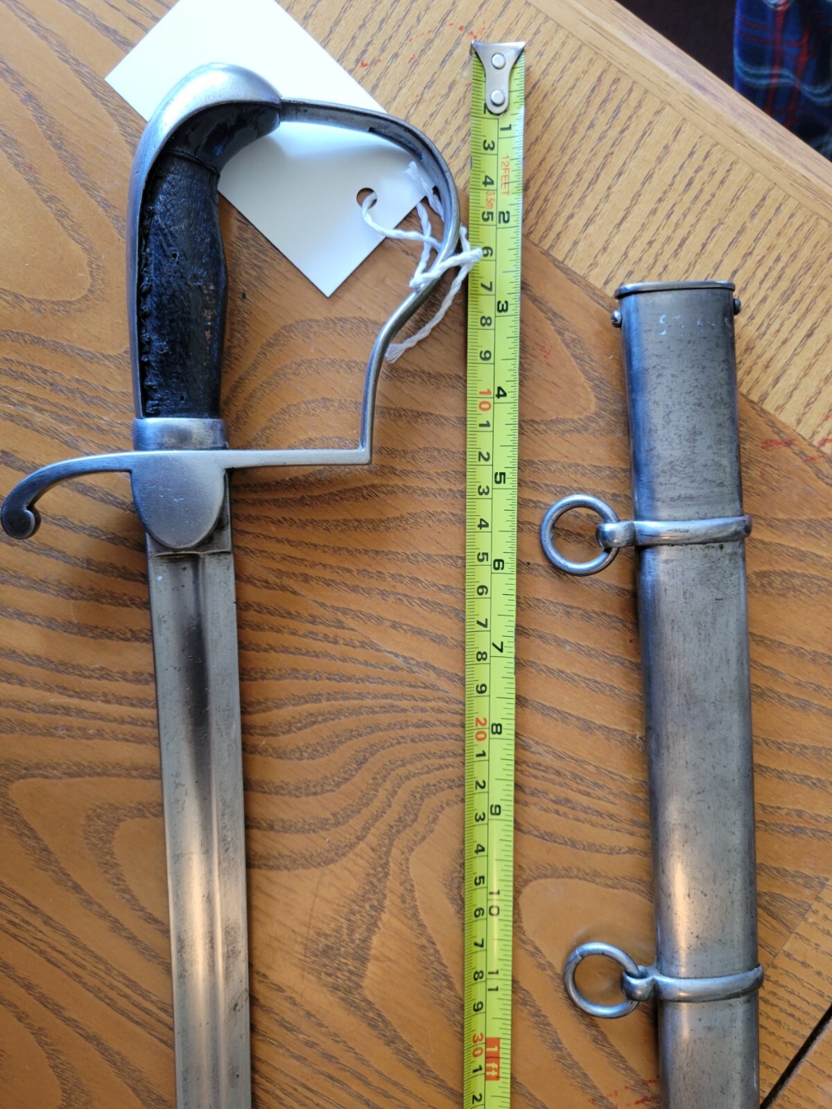 Scarce! M1852 Bavarian Clam Shell Officer's Dress Saber