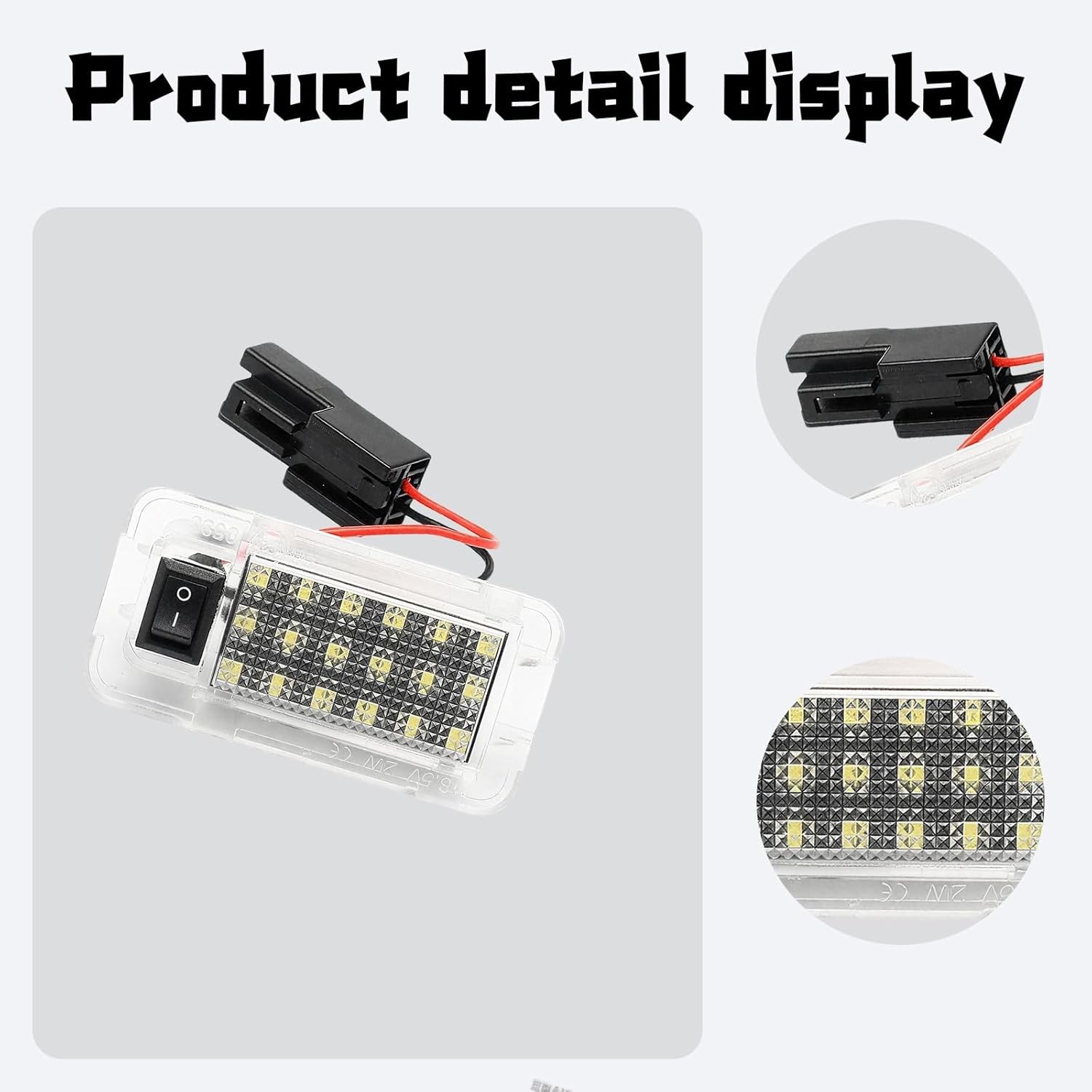 LED Luggage Compartment Light, Trunk Ceiling Lights , for Toyota RAV4 2019-2021
