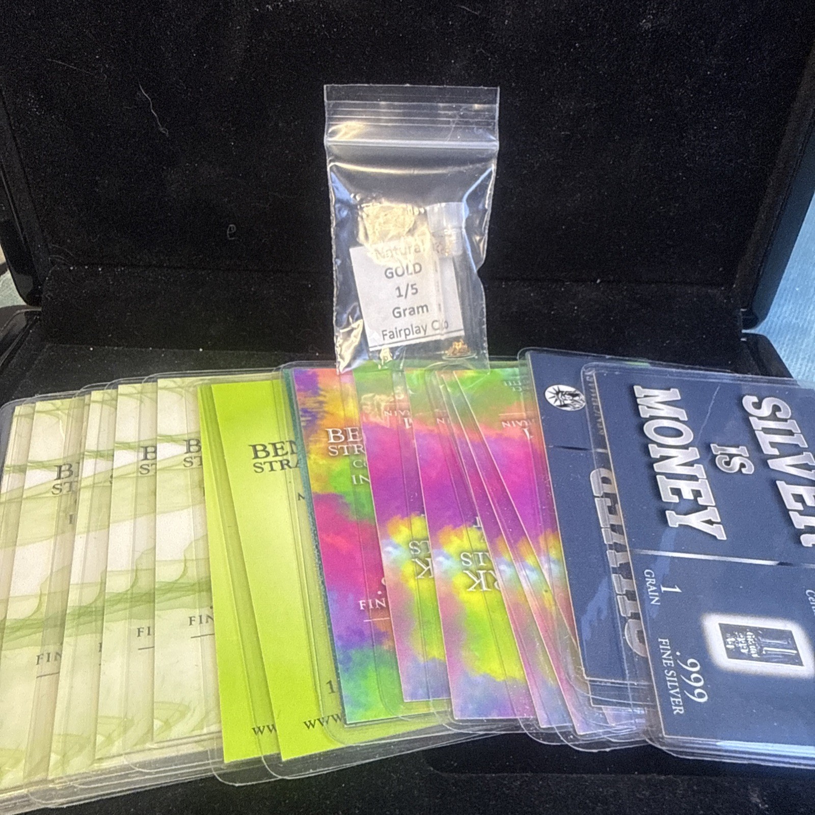 1 Gram + Of Silver & 1/5 Gram Of Gold Nuggets! Silver Bars & Gold Nugs!