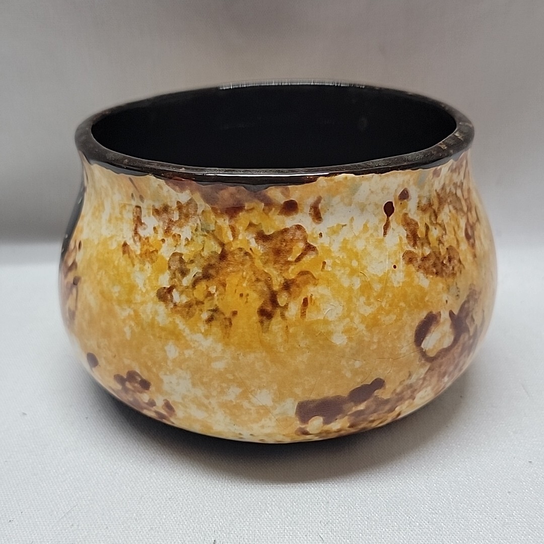 Mesa Pottery Wyoming Handmade Pottery Bowl 4" Multicolor