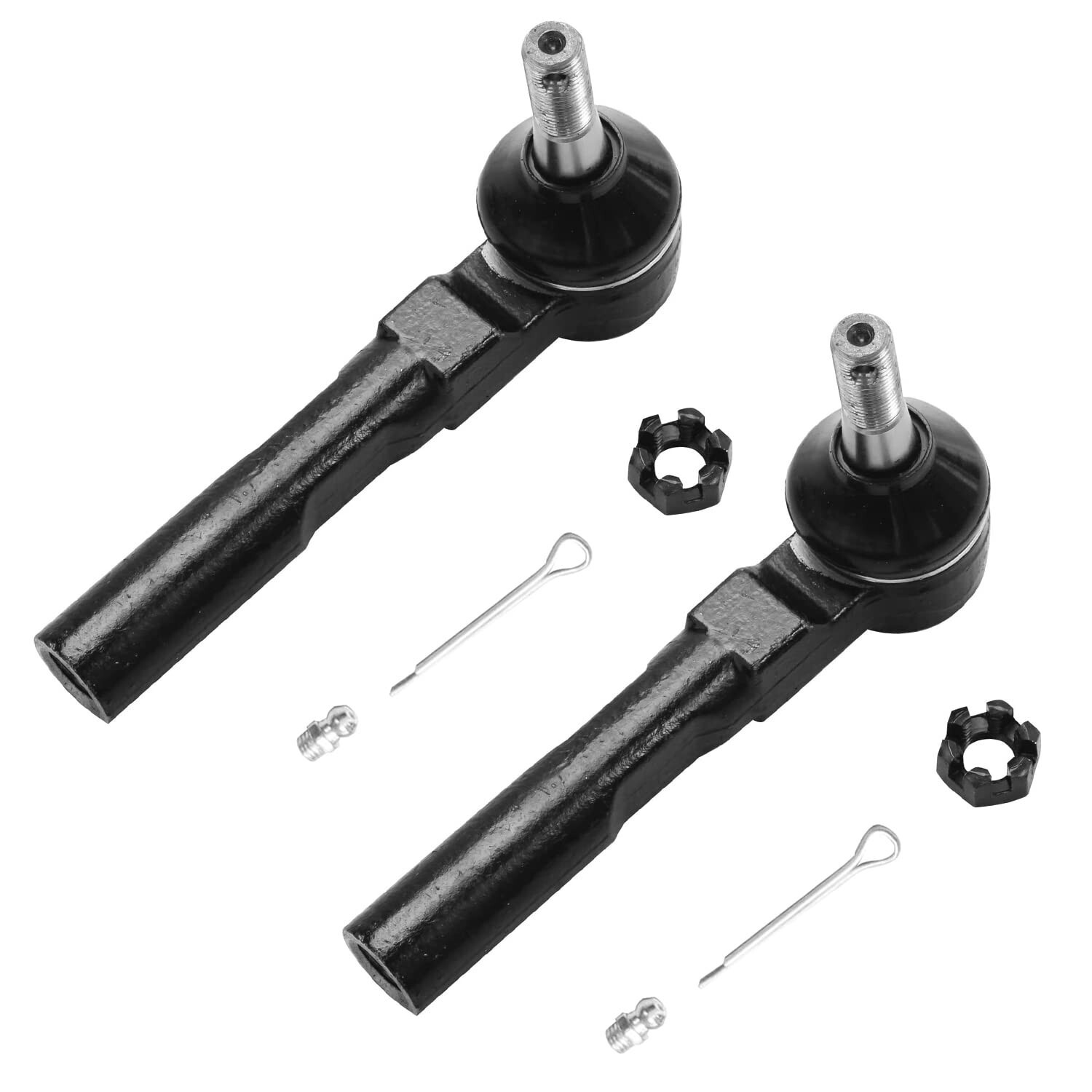 2WD Rack and Pinion Wheel Hubs Tie Rod Ends for Chevy GMC Silverado Sierra 1500