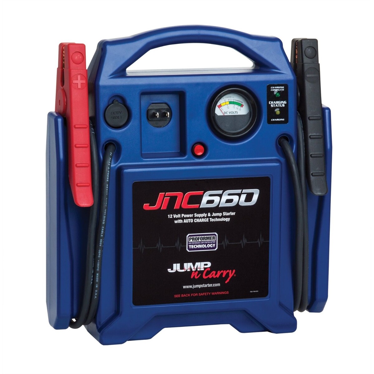 Jump-N-Carry 1700 Peak Amp 12 Volt Jump Starter SOLJNC660 Brand New!