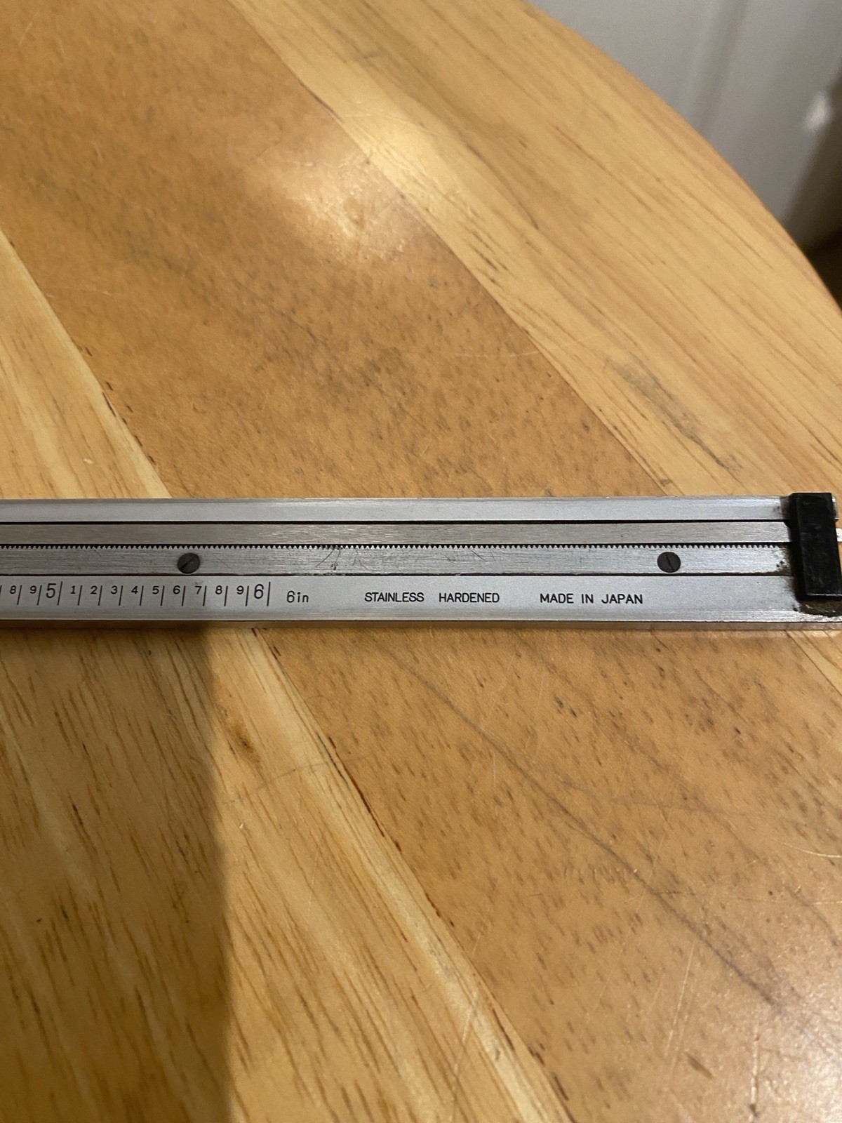 NSK DIAL CALIPER 6” ANALOG STAINLESS JAPAN NO BOX NICE ONE!