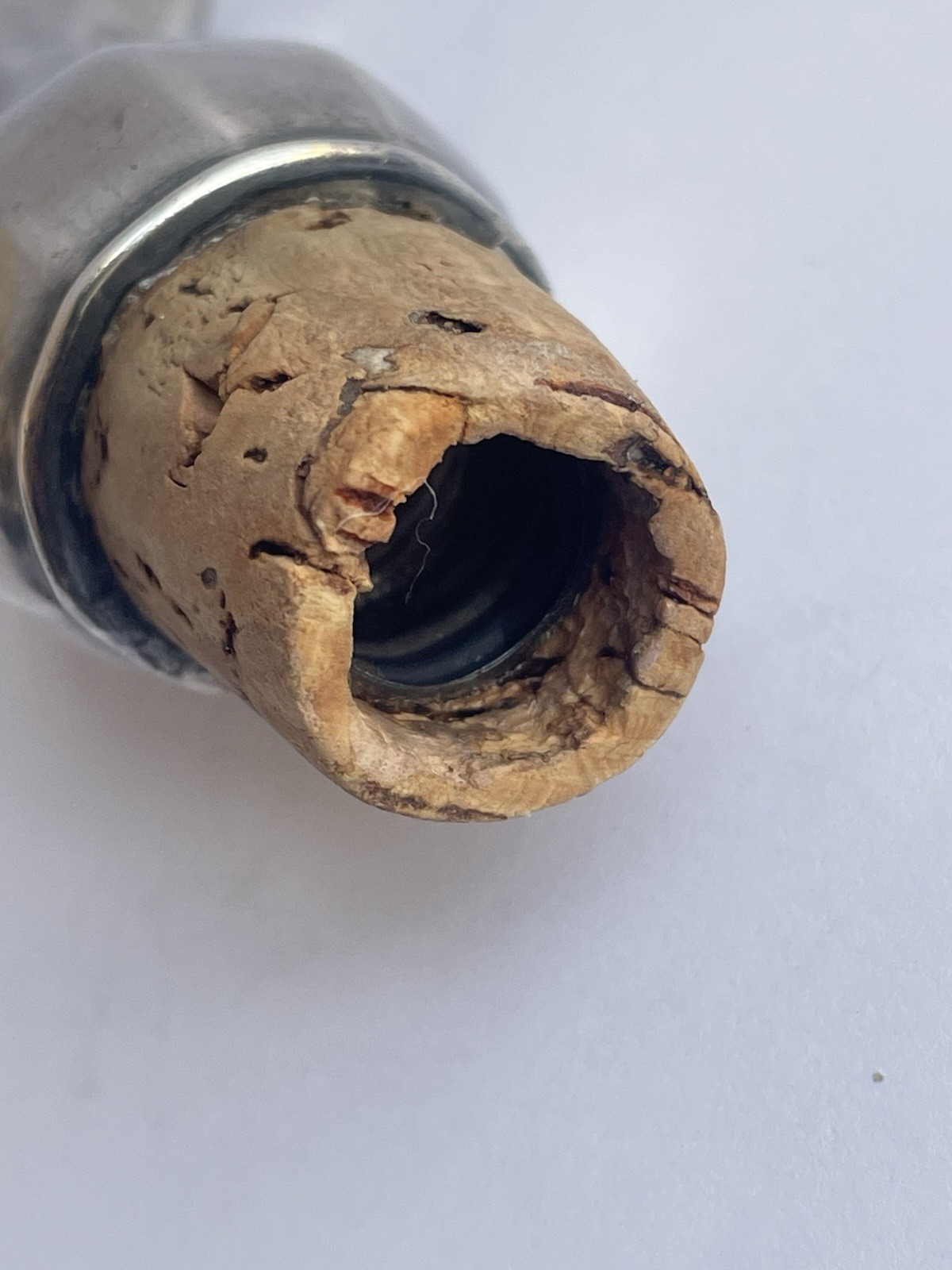 ATQ VTG German Alpacca Hoka Deco Silver Plated Liquor Pourer Counter Balanced