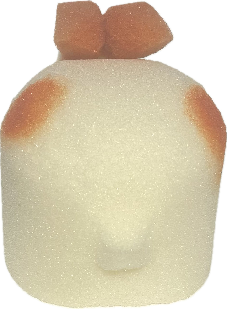 6” Jumbo 3D SPONGE BUNNY 1 Deluxe Goshman Close Up Magic Trick White Foam Rabbit