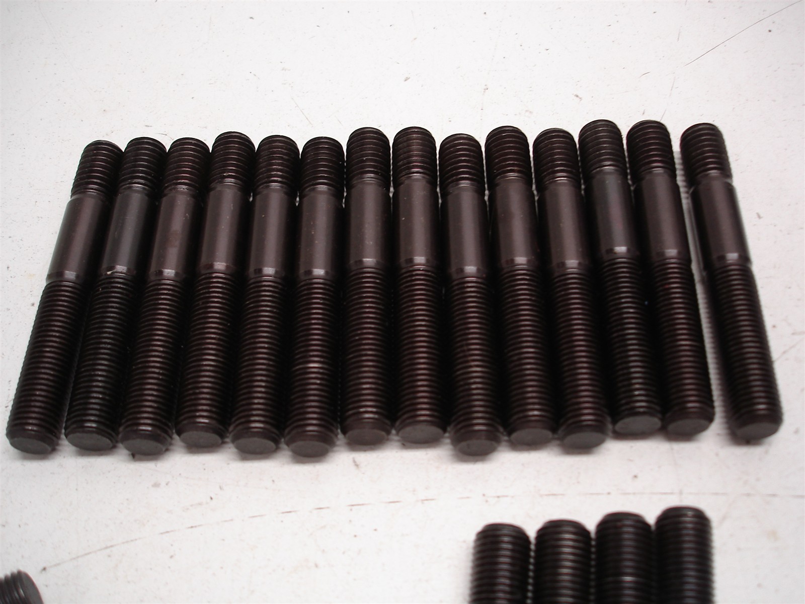 23 ARP 7/16" HEAD STUDS / BOLTS ASSORTED W/ NUTS & WASHERS 3.130" 2.760" 3.740"
