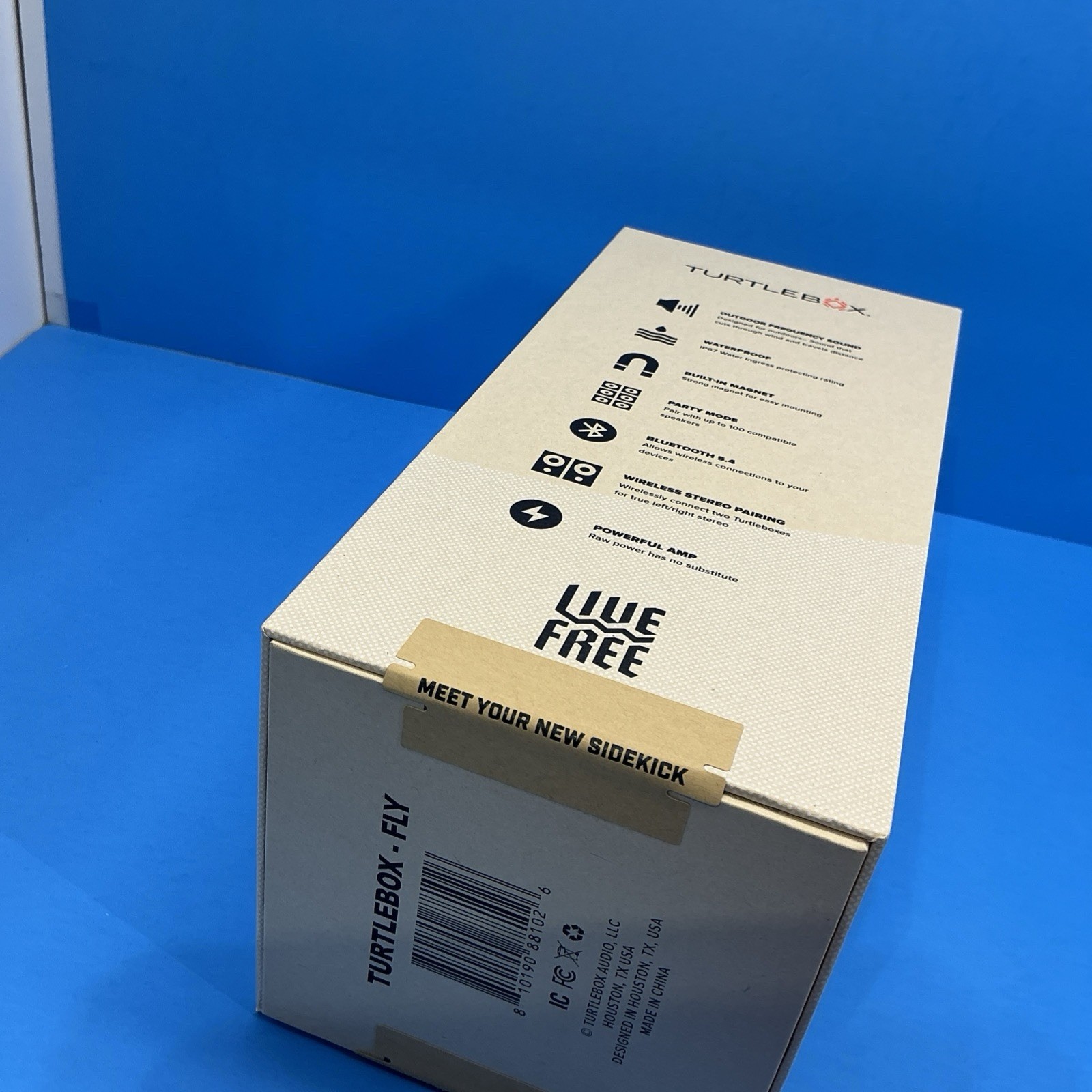 Turtlebox Ranger Loud Outdoor Bluetooth Speaker Yellow – Limited Edition NEW