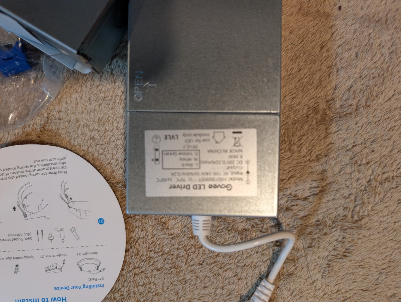 Govee Smart Recessed Lighting 4 Inch RGBWW Wi-Fi Bluetooth 4-Pack