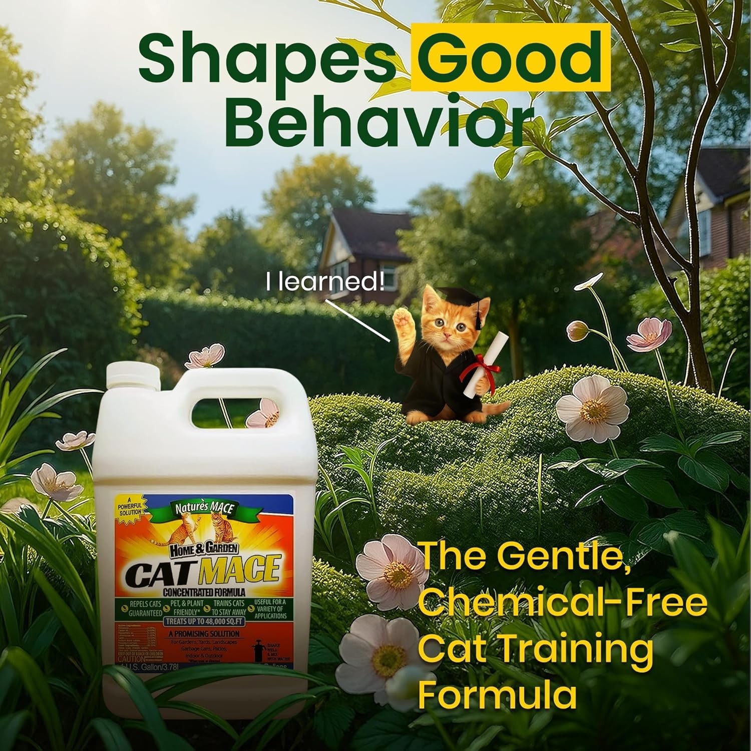 Cat MACE Anti-Cat Deterrent and Training Tool Spray NEW SEALED