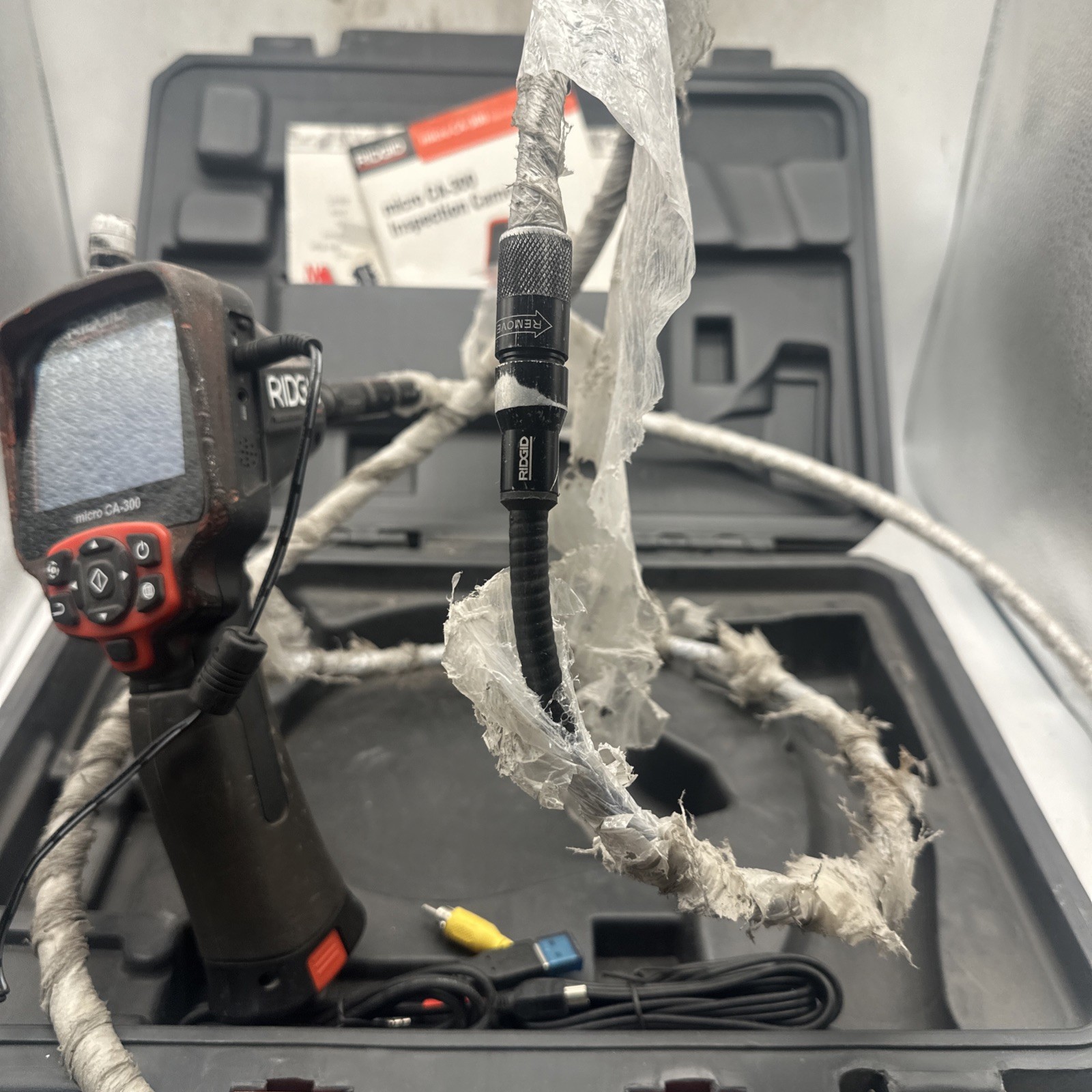 Ridgid CA - 300 Micro Camera Kit Camera and Charger