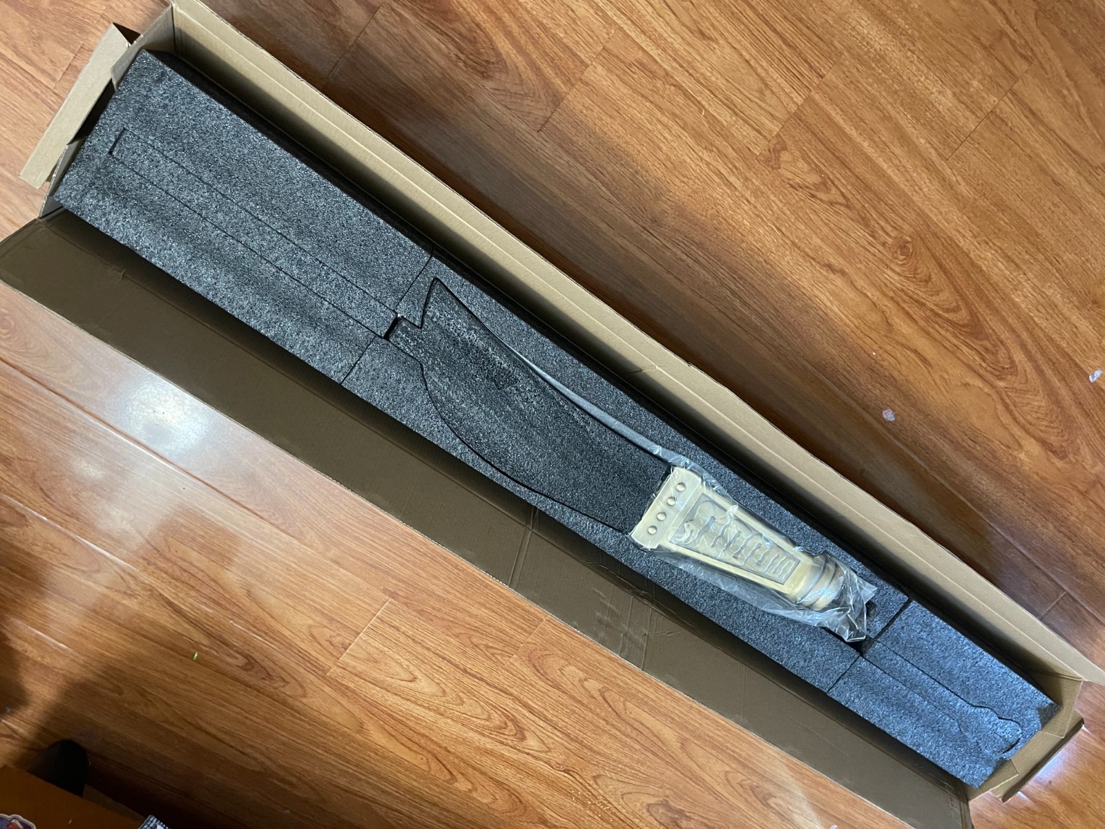 77''Metal katana Sword, White Beard Pirates one piece Moon Blade,Edward Newgate