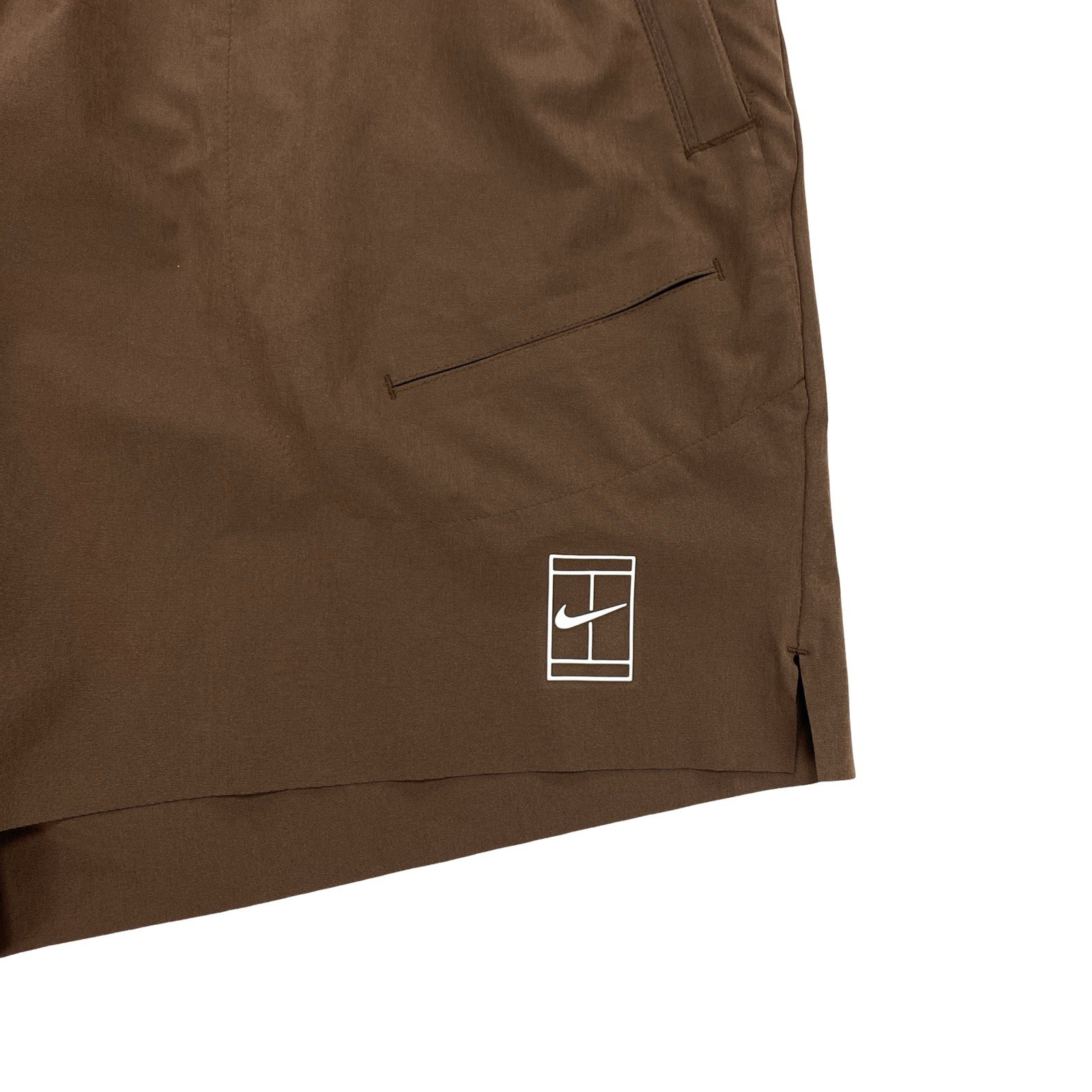 Nike Court Advantage Men's Dri-FIT 6'' Tennis Shorts Brown FZ6913-259