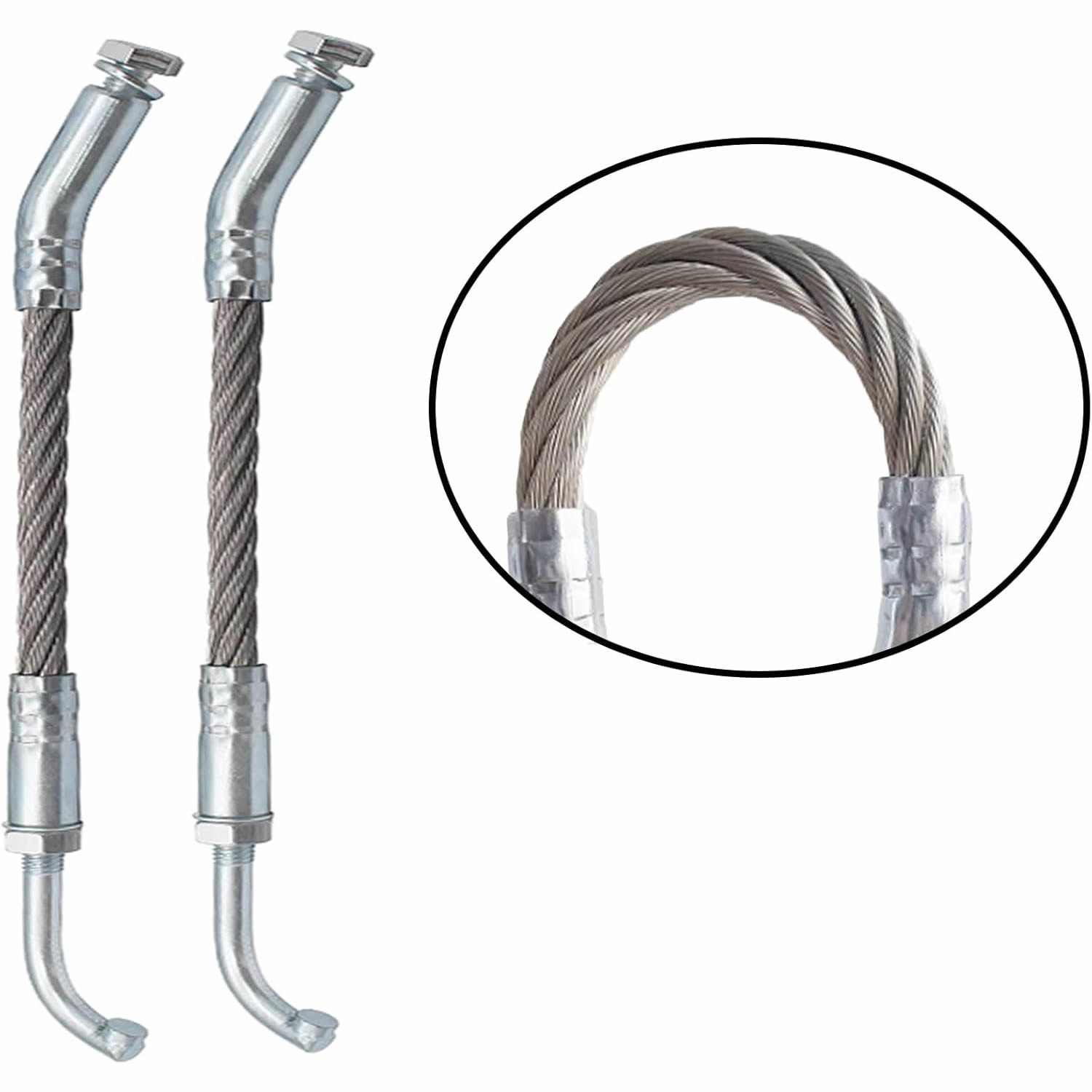 ICE SCRATCHERS W/ CARBIDE TIPS (PAIR) SNOWMOBILE REVERSE SCRATCHER