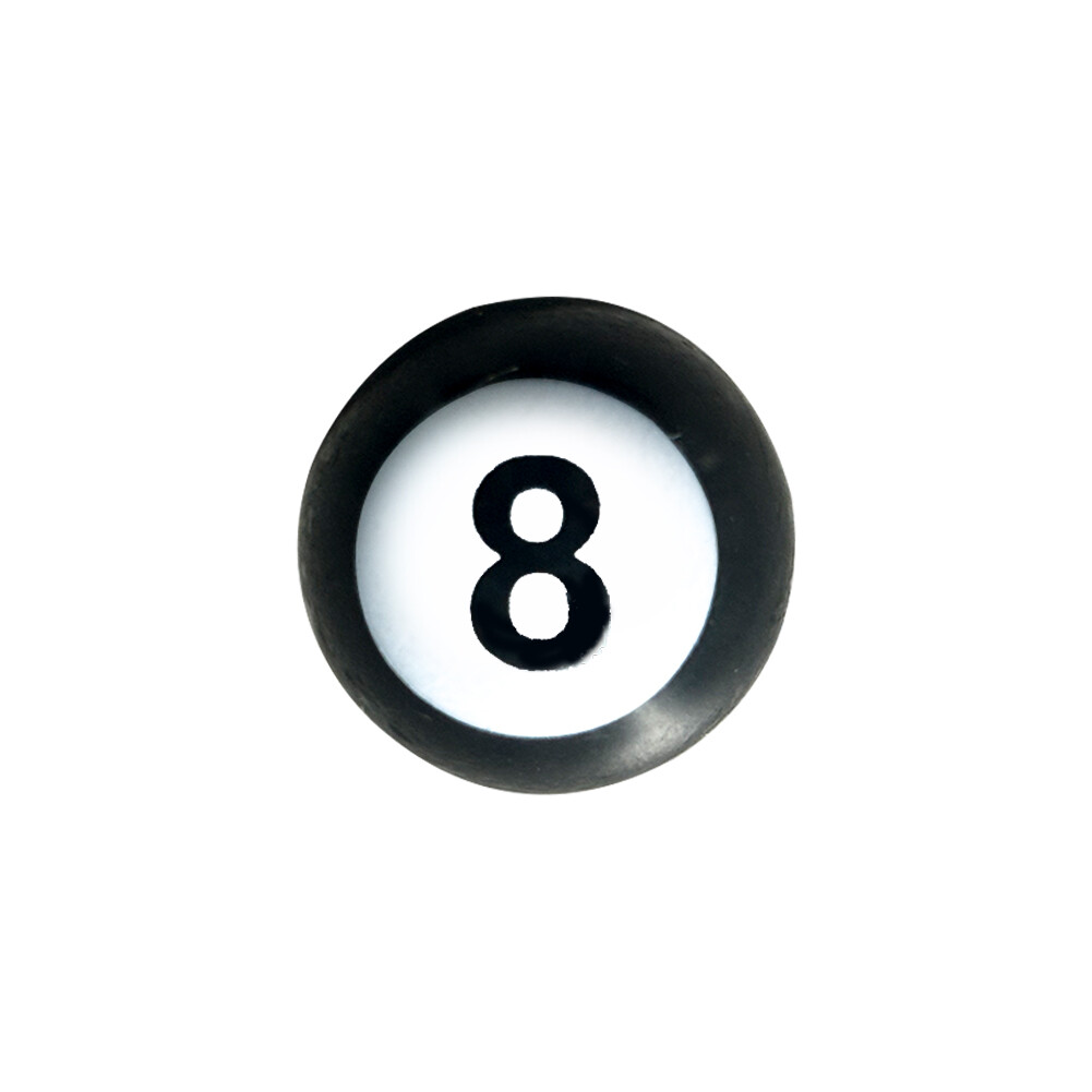 8Pcs Pool 8 Ball Tire/Wheel Car Tire Valve Stem Air Caps Cover for SUV Bicycle