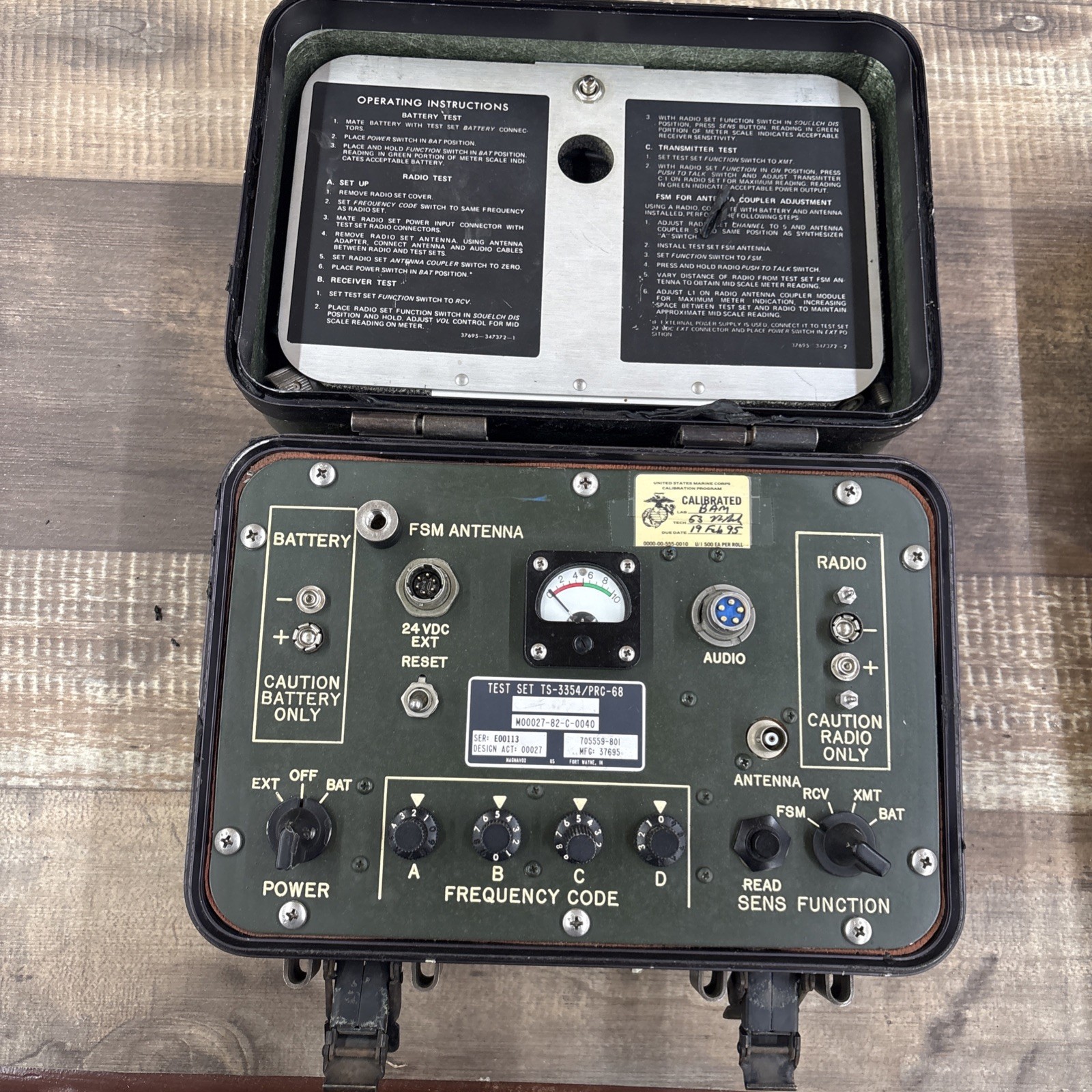 TS-3354/PRC-68 Radio Test Set