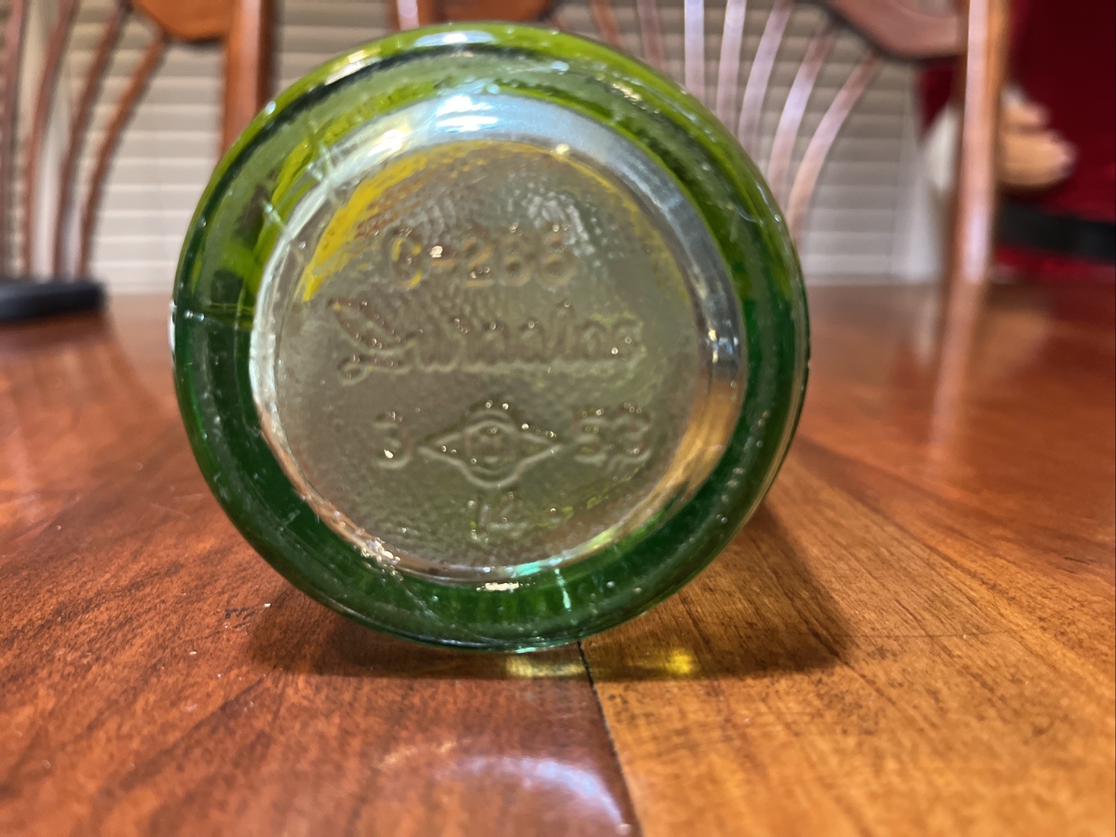 1953 Royal Crown Cola Soda Bottle Nehi Bottling 12oz Greenish Glass 6-286