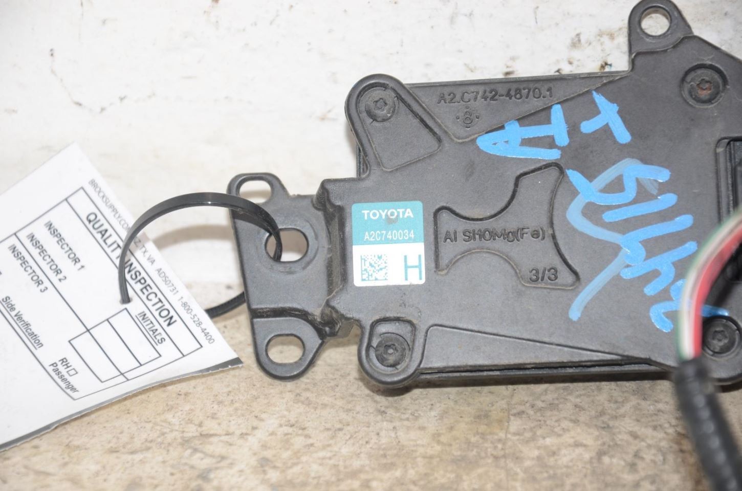 2018 2019 TOYOTA CAMRY Front Adaptive Cruise Control Radar Unit 898057