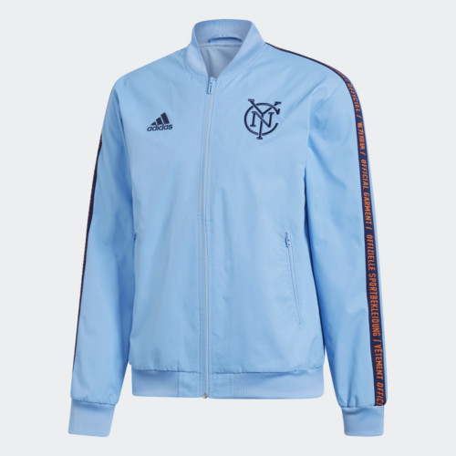 Adidas MLS New York City Anthem Jacket Blue DP5025
