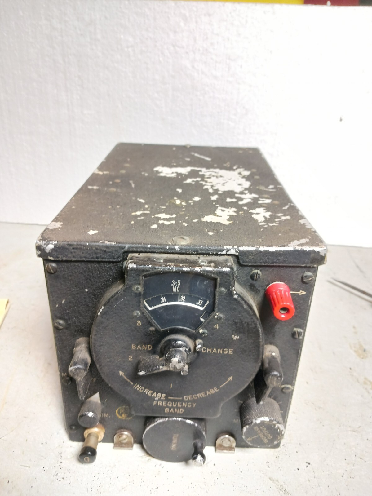 WWII NAVY RAX-1 RADIO RECEIVER CG-46115  #261